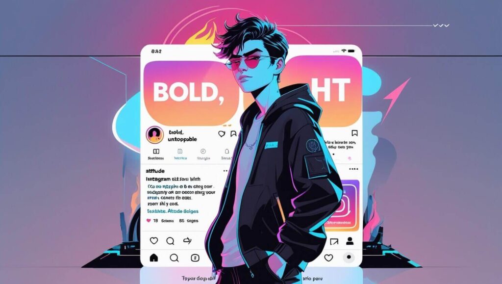 Attitude Bios for Instagram for Boys